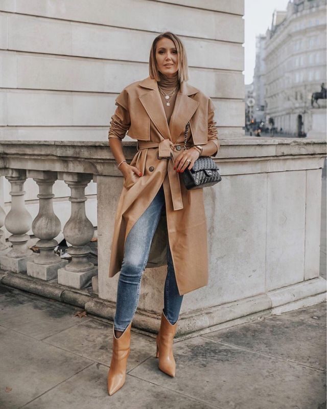 Trench Coat of Justine on the Instagram account @itsjustinesjournal
