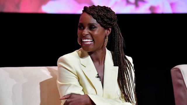 Yellow Blazer Suit worn by Issa Rae on the Instagram account @aksmmedia