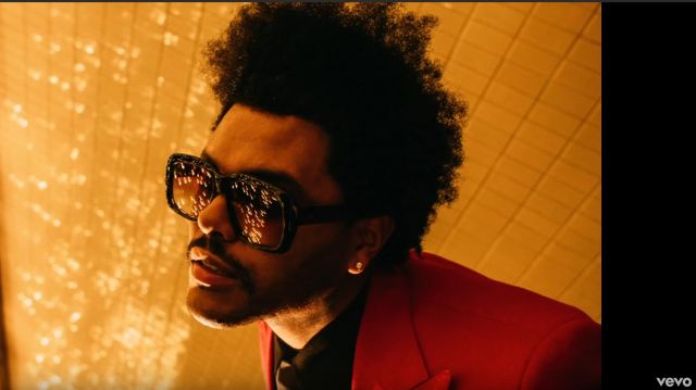 Sunglasses of The Weeknd in The Weeknd - Blinding Lights (Official Video)