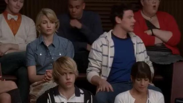 The jacket Levi's x Opening Ceremony worn by Quinn Fabray (Dianna Agron) in the series Glee