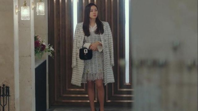 Boucle Tank Top worn by Yoon Se-Ri (Son Ye-jin) in Crash Landing on You Episode 10