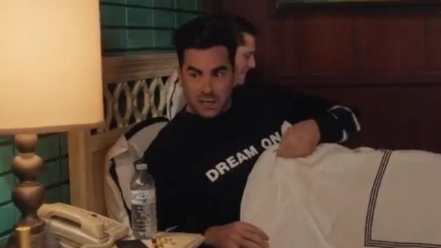 Dream On Sweat­shirt worn by David Rose (Daniel Levy) in Schitt's Creek Season 6 Episode 7