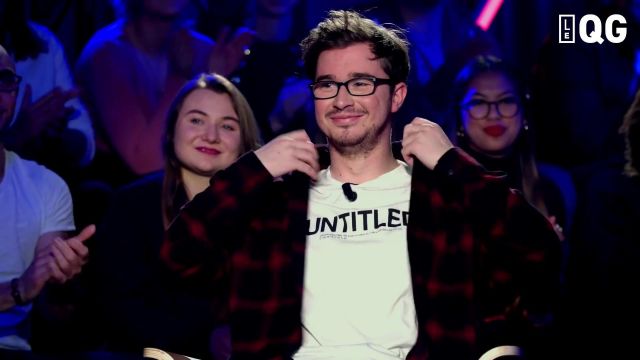 La camisa usada por Jimmy Labeeu en el video LE QG 31 - LABEEU & GUILLAUME PLEY con IRIS MITTENAERE