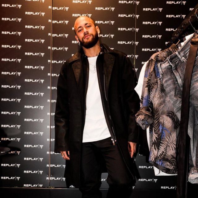 neymar leather jacket