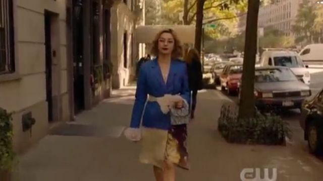 Floral Coat Blazer worn by Pepper Smith (Julia Chan) in Katy Keene Season 1 Episode 3