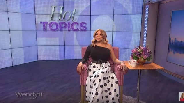 The c edition Melis­sa Body­suit worn by Wendy Williams on The Wendy Williams Show February 25, 2020