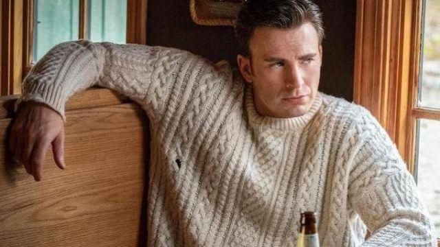 Cable Knit Sweater of Ransom Drysdale (Chris Evans) in Knives Out