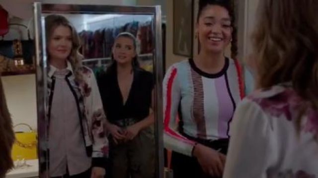 Stripe Sweater worn by Kat Edison (Aisha Dee) in The Bold Type Season 4 Episode 6