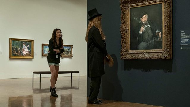 Black Top Hat worn by Sasquatch (Sean Patrick Folster) in Dispatches from Elsewhere (Season 1)