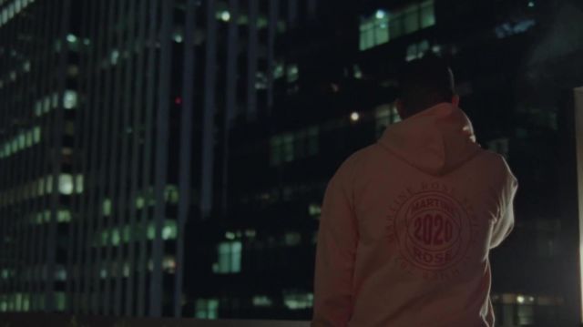 Martin Rose hoodie worn by Drake in his When To Say When & Chicago Freestyle music video