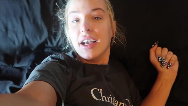Big Hoop Earrings worn by Tana Mongeau in the YouTube video what's going on between Logan and I + what we didn't tell you..