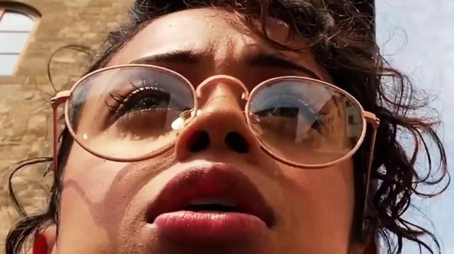Retro Round Eyeglasses worn by Liza Koshy in the YouTube video FALLING IN LOVE