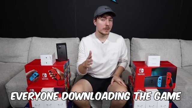 mr beast nike hat