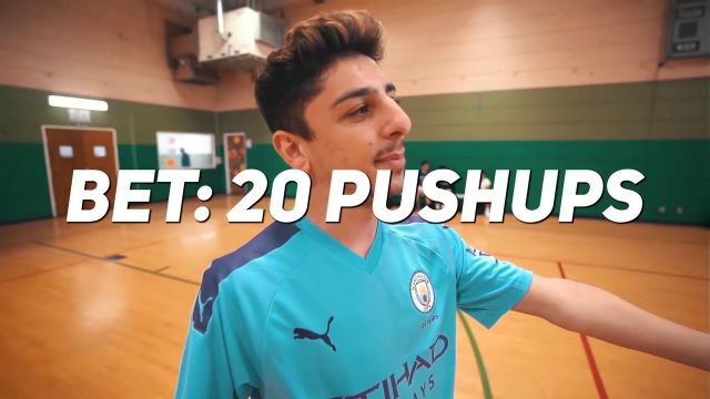 Puma Men's MCFC HOME Shirt worn by FaZe Rug in Score on Me, You Get $1,000 VS Random People! **BASKETBALL CHALLENGE**