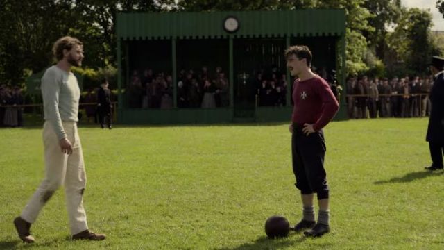 Leather football soccer ball as seen in The English Game (Season 1)