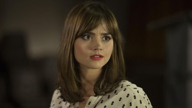 Arrow Chemise d'Impression de Clara (Jenna Coleman) dans Doctor Who (S08E06)
