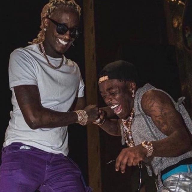 Les lunettes de soleil de Young Thug sur le compte Instagram de @youngthug