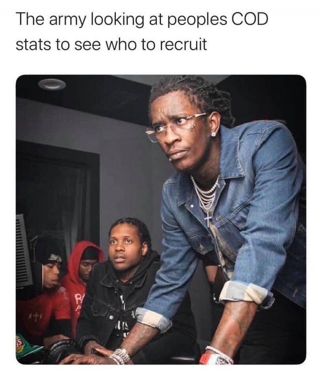 La veste en jean de Young Thug sur le compte Instagram de @youngthug