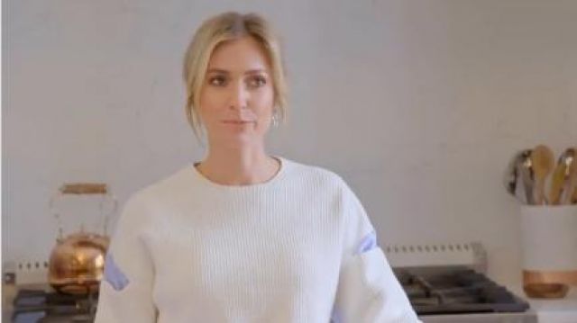 Côtelé Pullover Shirt porté par Kristin Cavallari en Très Cavallari Saison 3 Épisode 11