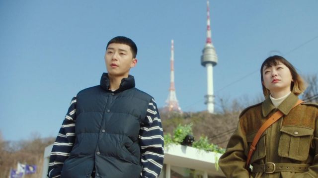 Contrast Military M-65 Field Coat worn by Jo Yi Seo (Kim Da-mi) in Itaewon Class Episode 12