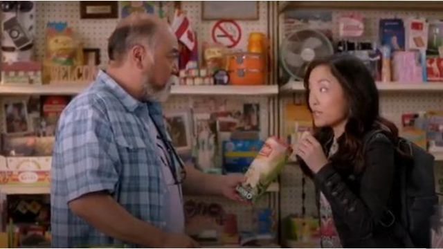 Button Detail Military Jacket worn by Janet (Andrea Bang) in Kim's Convenience Season 4 Episode 12