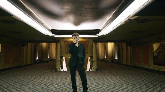 Black Trousers worn by RM in BTS (방탄소년단) 'Black Swan' Official MV