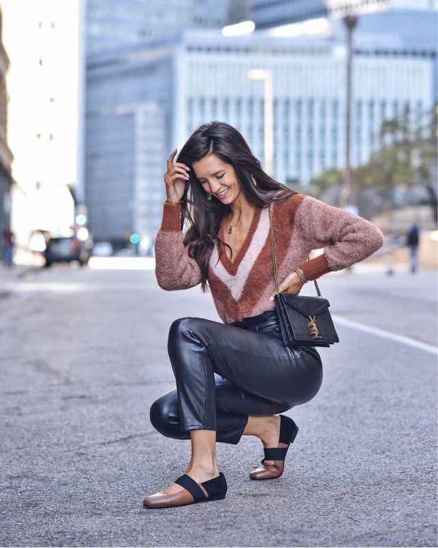 Pa­perbag Pants Black of Jaclyn Ram on the Instagram account @myviewinheels