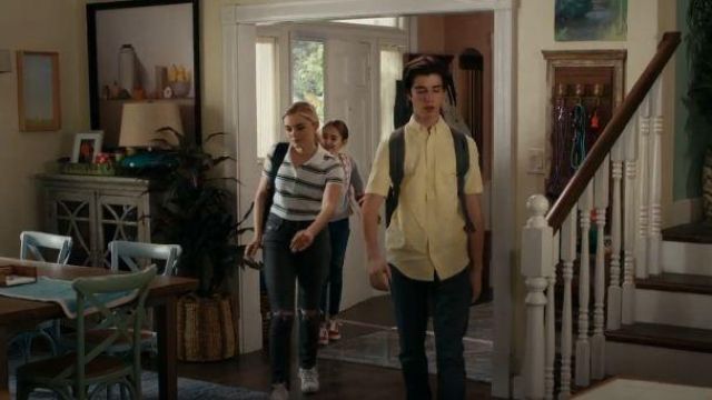 Ripped Jeans Black Worn By Taylor Otto Meg Donnelly In American Housewife Season 4 Episode 16 