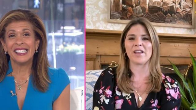 A.l.c. Rivera Top worn by Jenna Bush Hager on Today April 1, 2020