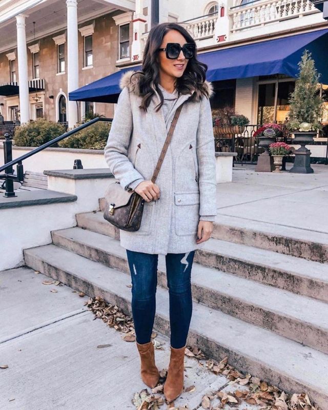 Manteau de laine de Anna Brstyle sur l'Instagram account @anna_brstyle