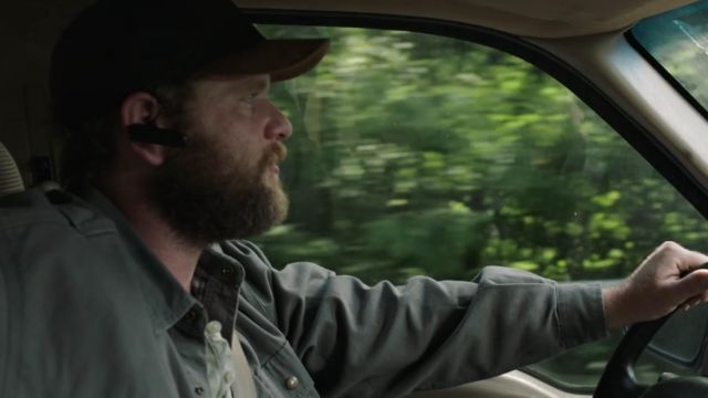 Grey jacket worn by Mike (Ian Davies) as seen in Treadstone (S01E03)