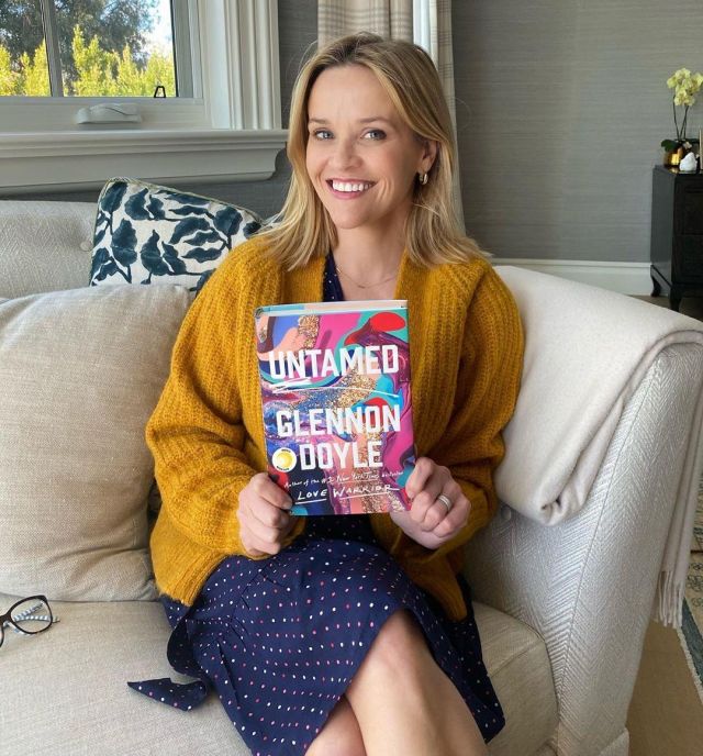 Glennon Doyle Un­tamed used by Reese Witherspoon Instagram Post April 1, 2020