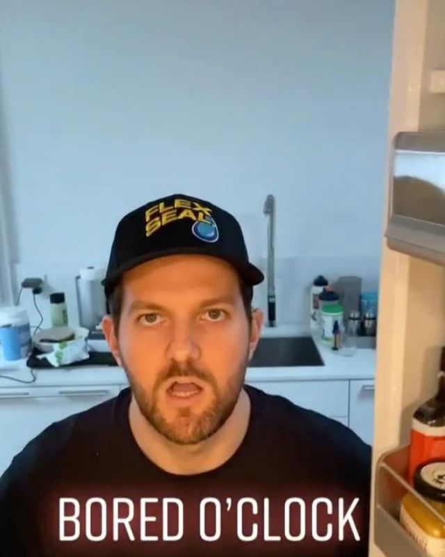 Flex Seal cap Black worn by Dillon Francis on his Instagram account dillonfrancis Spotern