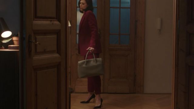 Black heels worn by Ellen Becker (Michelle Forbes) as seen in Treadstone (S01E04)