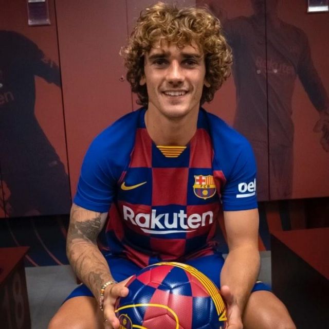The Nike FC Barcelona 2020 worn by Antoine Griezman on his account Instagram @antogriezmann 