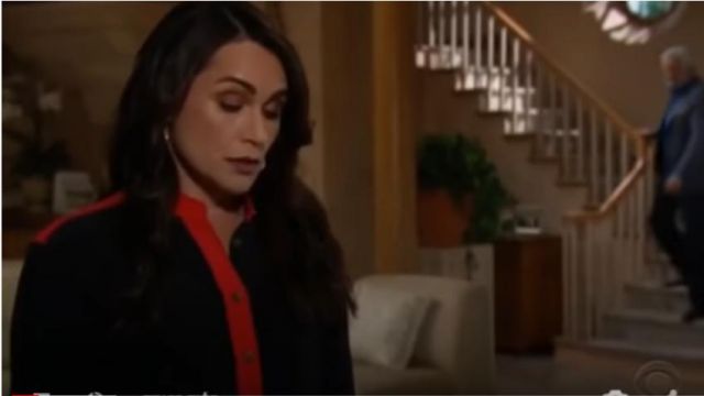 Alexis bittar Snake Chain Ear­rings worn by Quinn Fuller (Rena Sofer) as seen on The Bold and the Beautiful April 8, 2020