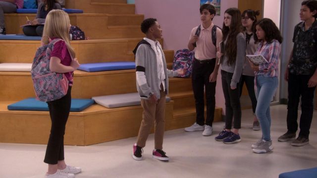 Vans sneakers worn by Taylor (Dallas Young) in The Big Show Show (S01E03)