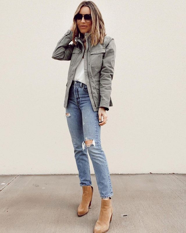 Levi's Skin­ny Jeans of Jaime Shrayber on the Instagram account @jaimeshrayber