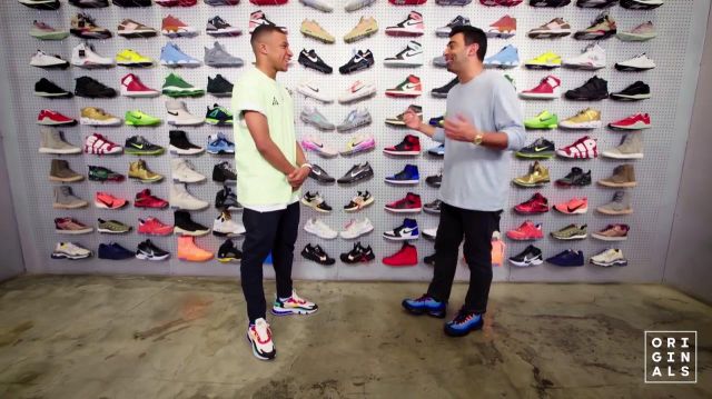 Zapatillas Nike Air Max 270 React usadas por Kylian Mbappé en el video Kylian Mbappé va de compras con complejo 