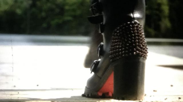 Ankle boots Louboutin worn Emily Nelson (Blake Lively) in the film The Shadow of Emily | Spotern