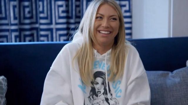 Next Level Basic Hoodie worn by Stassi Schroeder in Vanderpump Rules Season 8 Episode 15