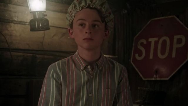 Vans Striped shirt worn by Young Stanley Uris (Wyatt Oleff) as seen in It Chapter Two