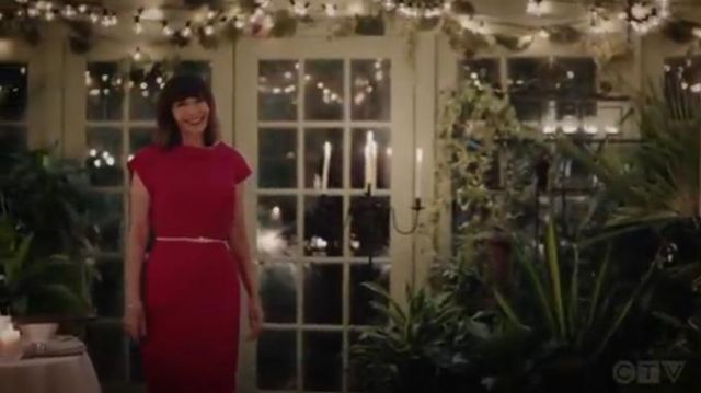 Brenin Crepe Dress worn by Maggie (Mary Steenburgen) in Zoey's Extraordinary Playlist Season 1 Episode 10