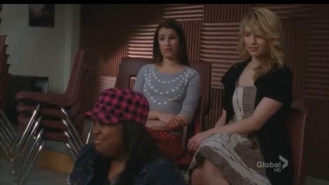 The Dress Anthropologie Worn By Quinn Fabray Dianna Agron In Glee Season 2 Episode 15 Spotern