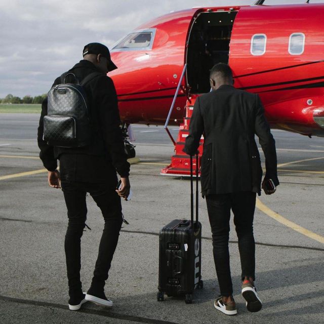 Sneakers Nike Jordan 1 Retro Low OG SP Travis Scott brought by Ousmane Dembélé on his account Instagram @o. dembele7