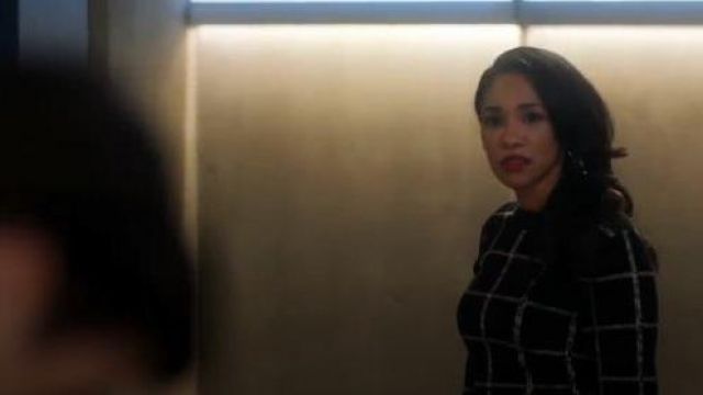 Sweater Black worn by Iris West (Candice Patton) in The Flash Season 6 Episode 16