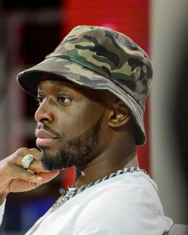 El bob de camuflaje de Dadju en su account@dadju de Instagram