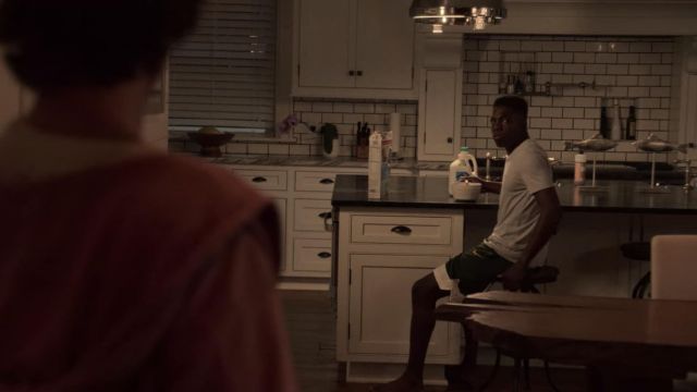 Nike shorts worn by Kelce (Deion Smith) as seen in Outer Banks (S01E09)