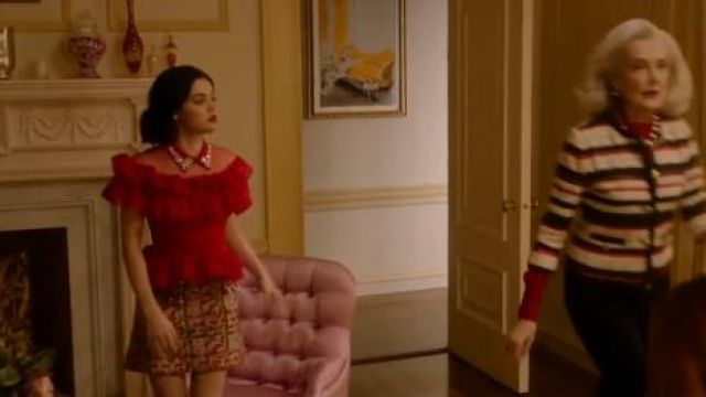Boucle Mini Jupe portée par Katy Keene (Lucy Hale) à Katy Keene Saison 1 Épisode 10