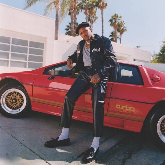 yg wearing nike cortez